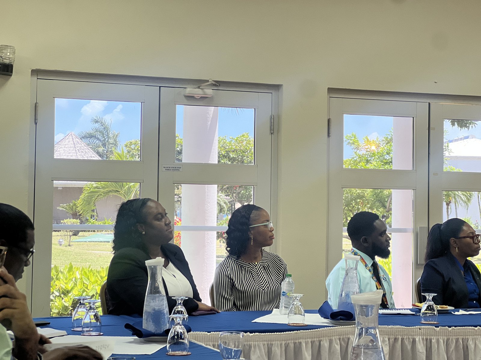Banking and finance participants seated at the consultation.